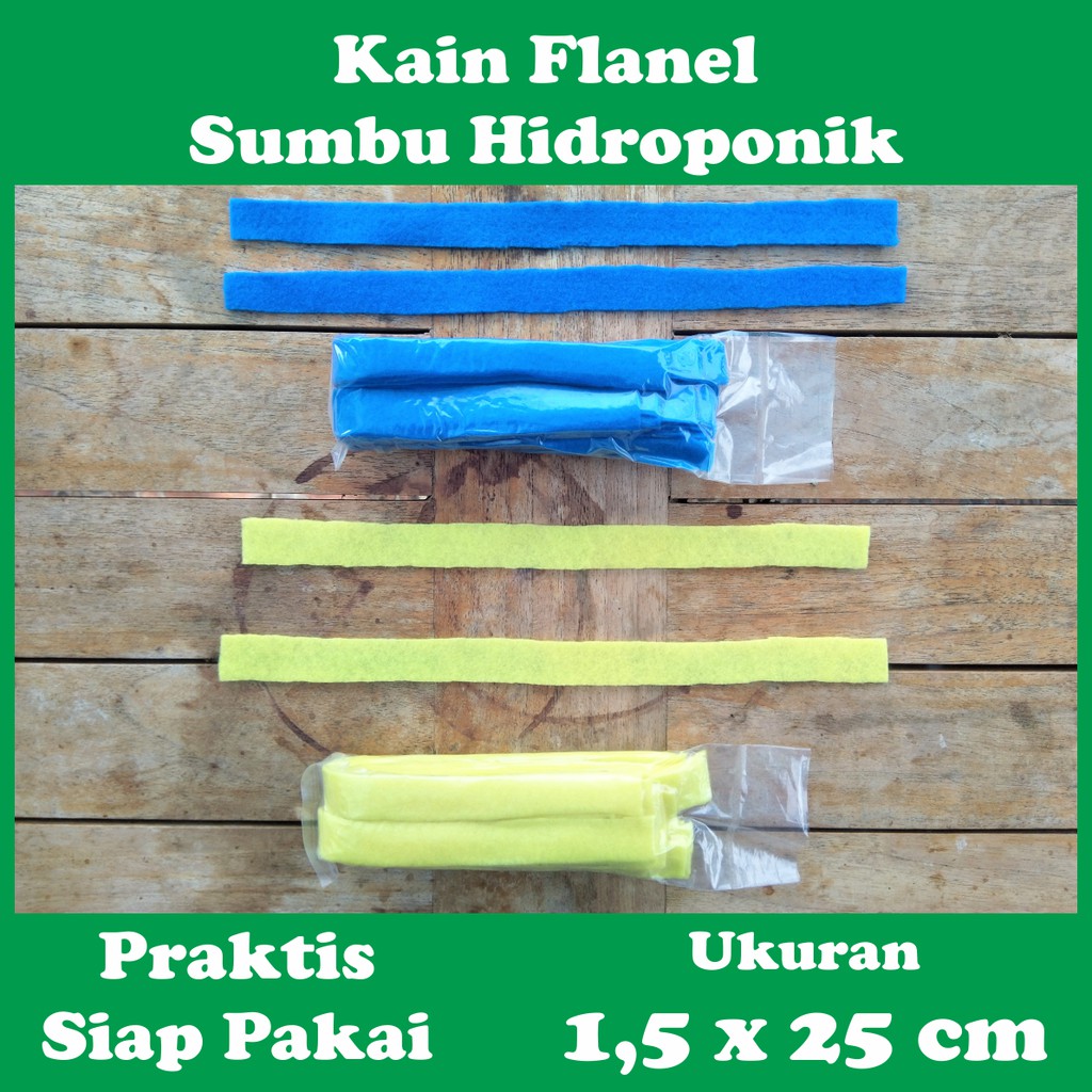 Kain Flanel Sumbu Hidroponik 18 pcs / pack