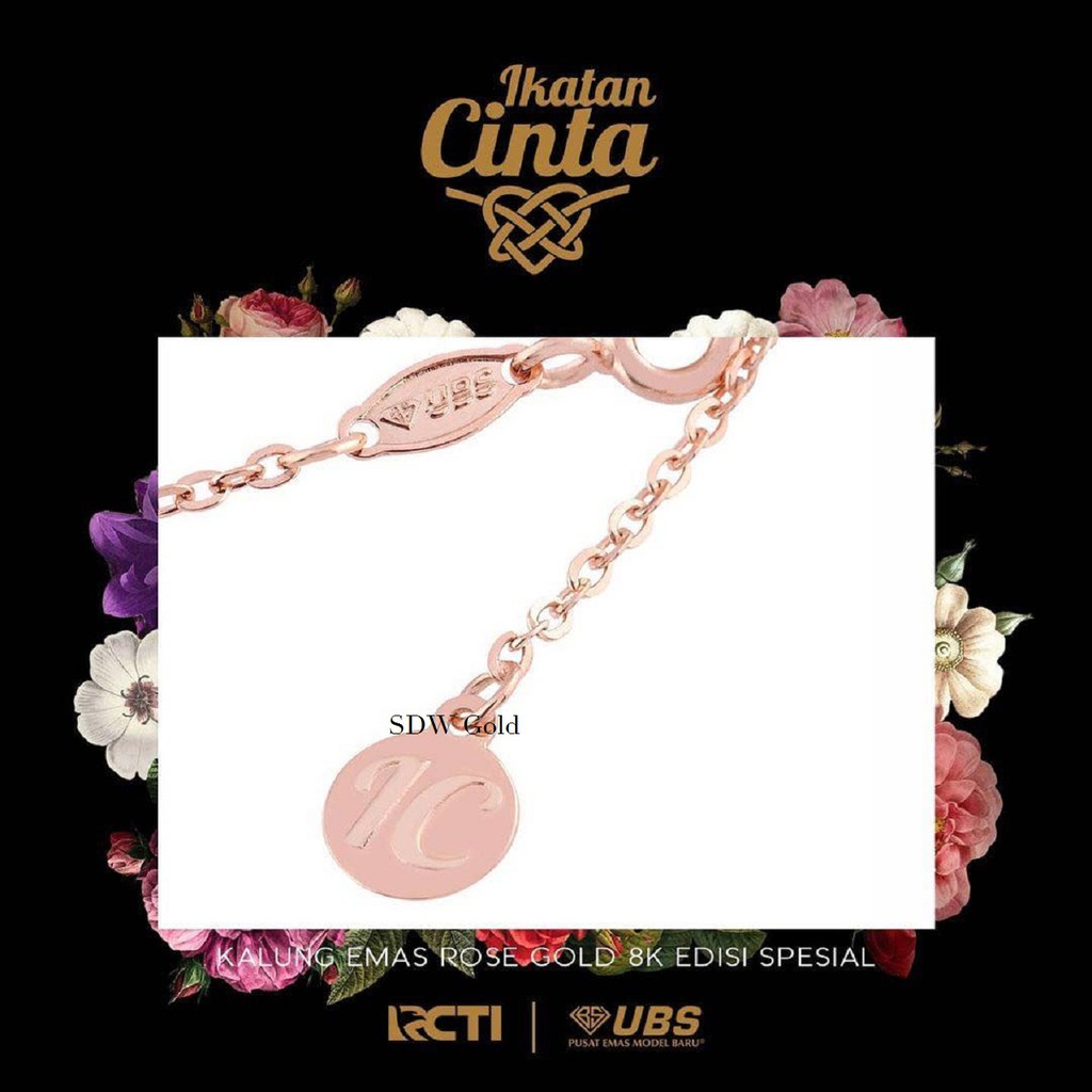 Kalung Emas &quot;Ikatan Cinta / Andin&quot; Edisi Spesial 8K - SDW Gold -