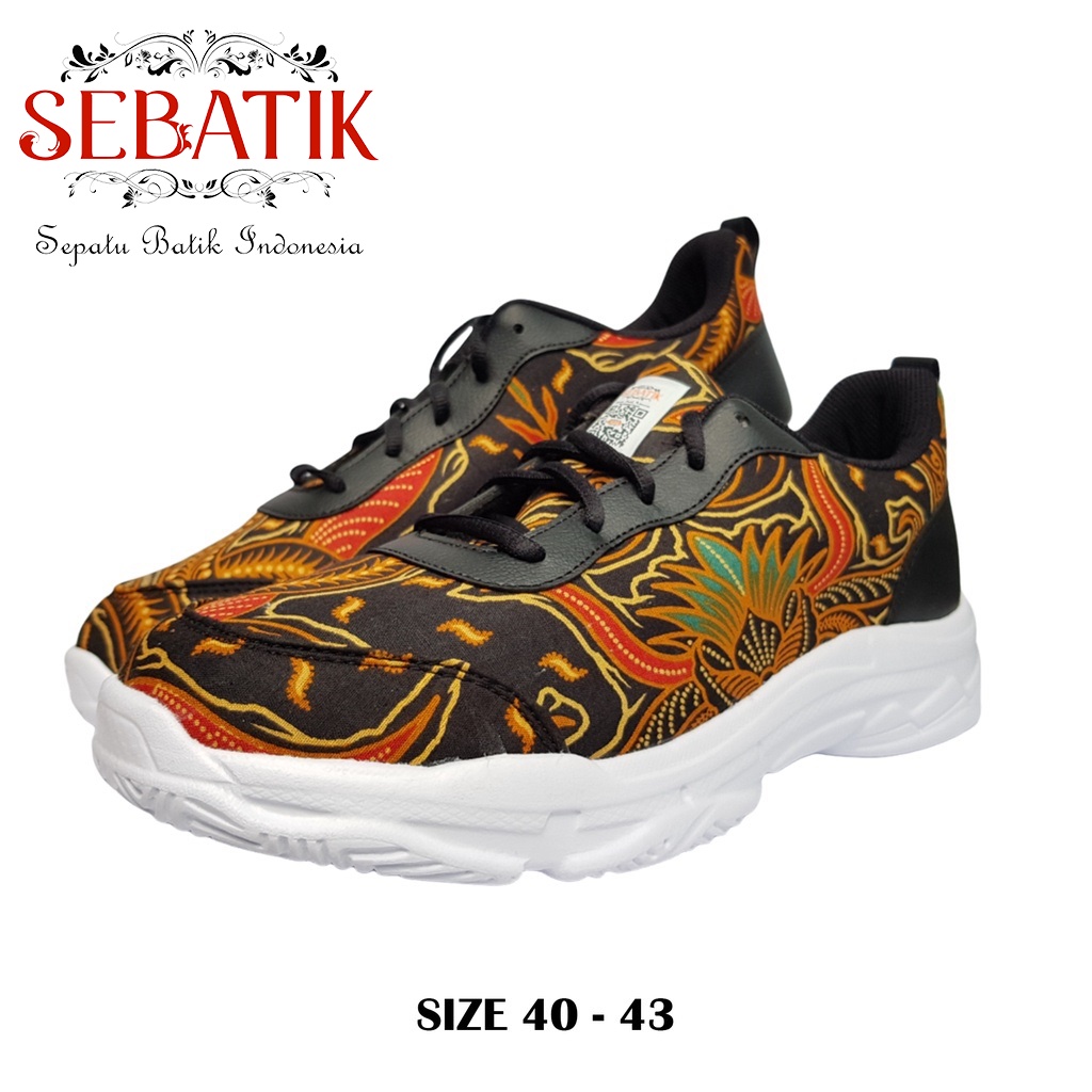 [ORIGINAL PRODUK BY SEBATIK INDONESIA] Sepatu Batik Indonesia Limited Edition Sepatu batik Yogyakart
