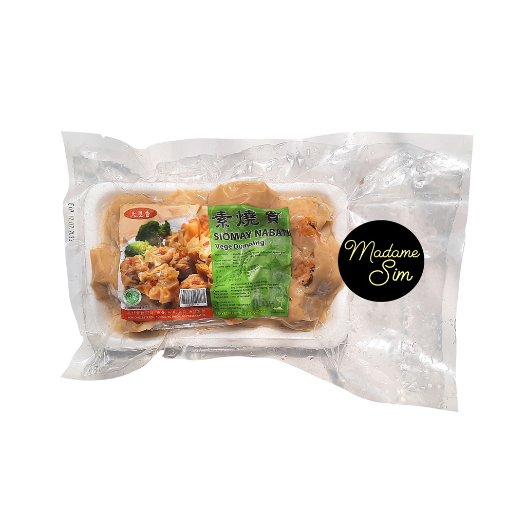 

SIOMAY NABATI - VEGETARIAN - TIAN EN XIANG (350 GR)