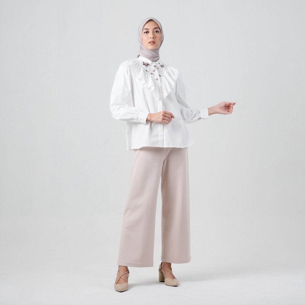 Jenna & Kaia - Bria Top Broken White