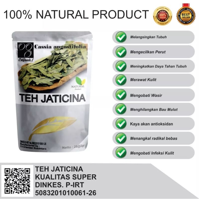 

Teh celup Daun Jati cina Herbal