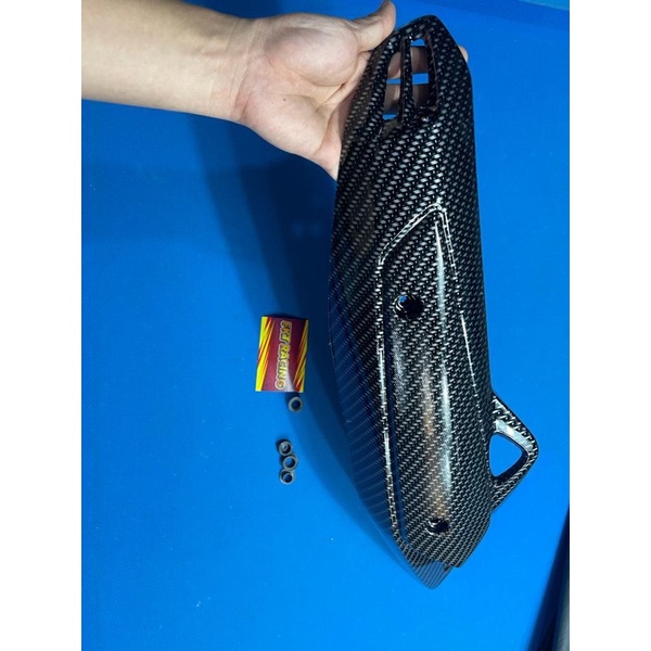 cover knalpot n max lama carbon tutup knalpot n max lama carbon