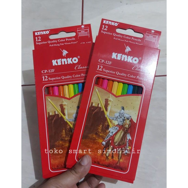

PENSIL WARNA KENKO 12 WARNA