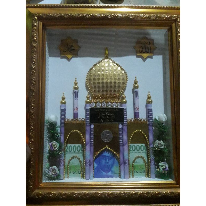 mahar nikah bentuk masjid