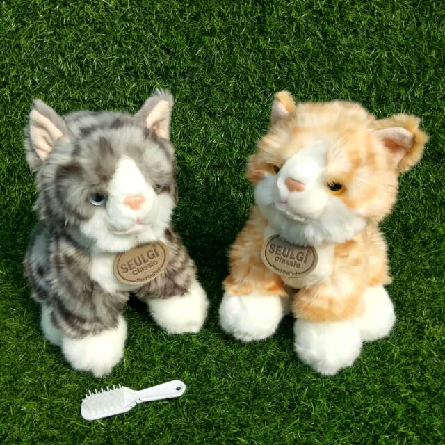 Boneka Kucing Free Sisir Mainan Seulgi Classic Shopee Indonesia