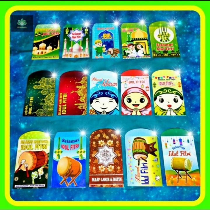 

Amplop Lebaran 10pcs Amplop besar 7.8x 17cm Nuansa Islamic / Angpao Idul Fitri