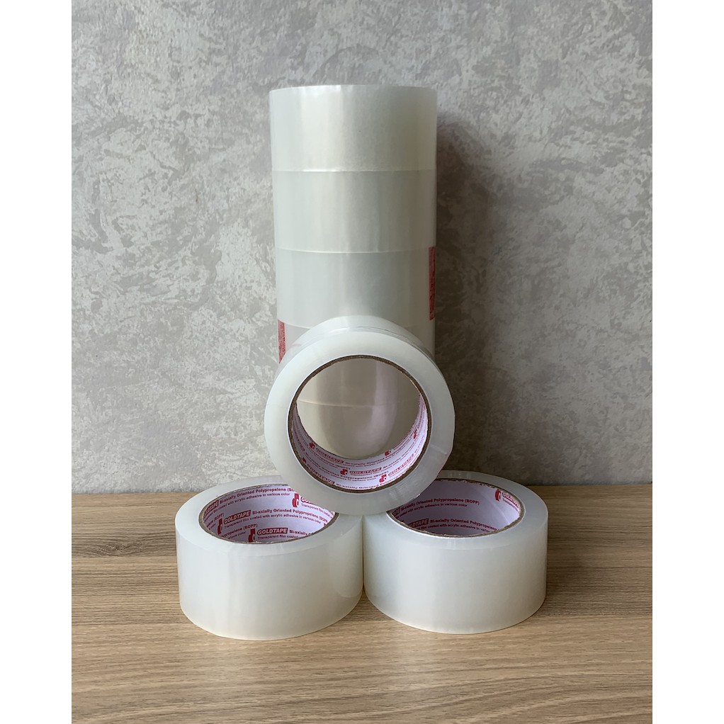 

Lakban Bening Gold Tape 2" 48mm x 90 Yard