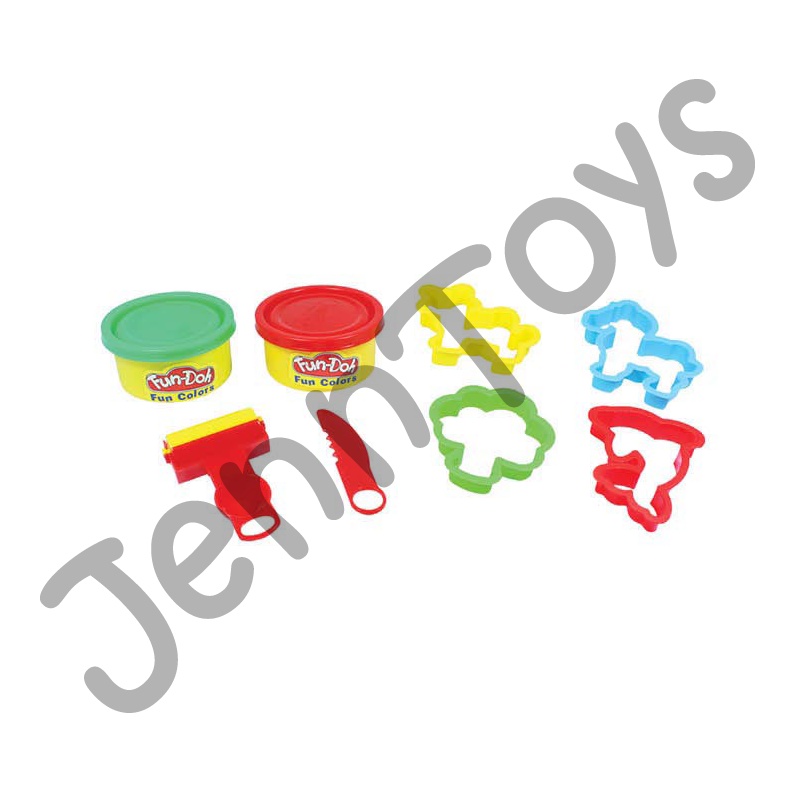 JennToys - Mainan anak perempuan mainan anak laki laki Mainan edukasi Fun Doh - FUNDOH ANIMAL SERIES