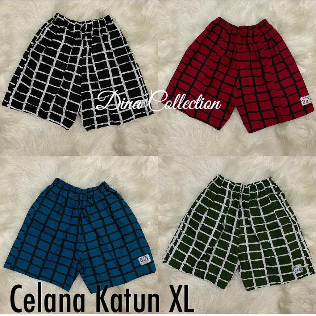 Celana Motif daun kembang bunga