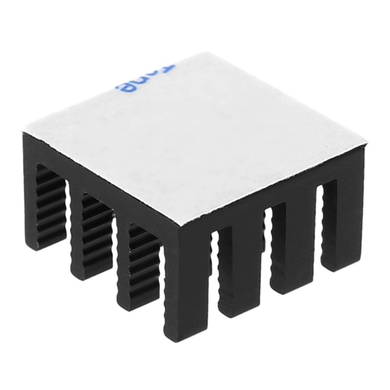 Cre 10pcs / Set Heat Sink Pendingin Bahan Aluminum Dengan Tape 3M Untuk PC / Laptop / CPU / GPU