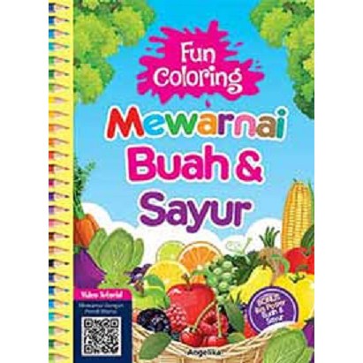 Fun Coloring Mewarnai Buah dan Sayur