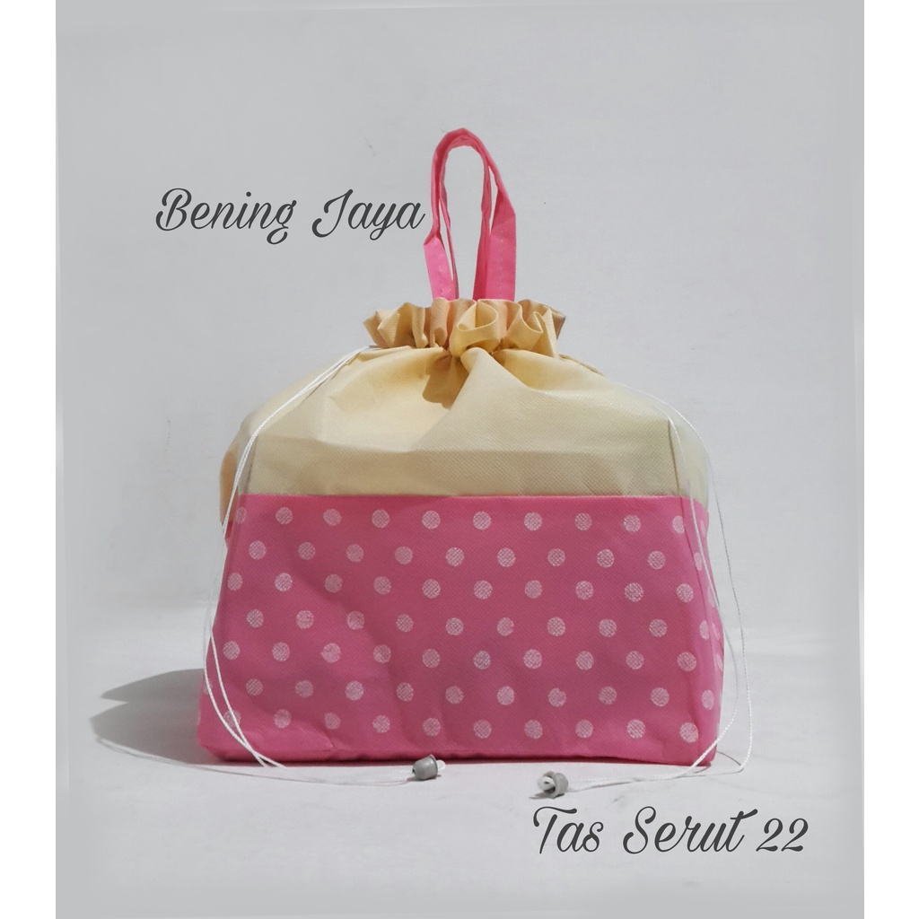 

Tas Hajatan Goodie Bag Serut 22 Polkadot