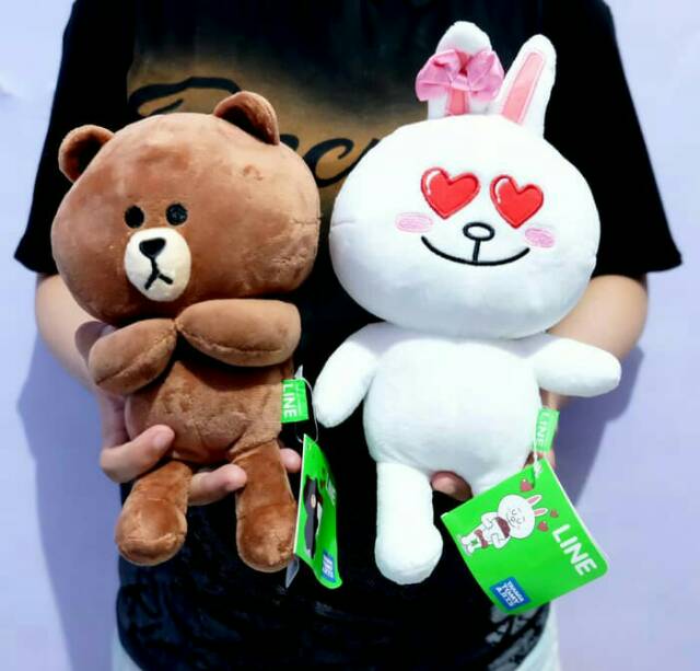 Boneka line original brown cony sally dasi love mollor Boneka line original brown cony sally dasi love mollor