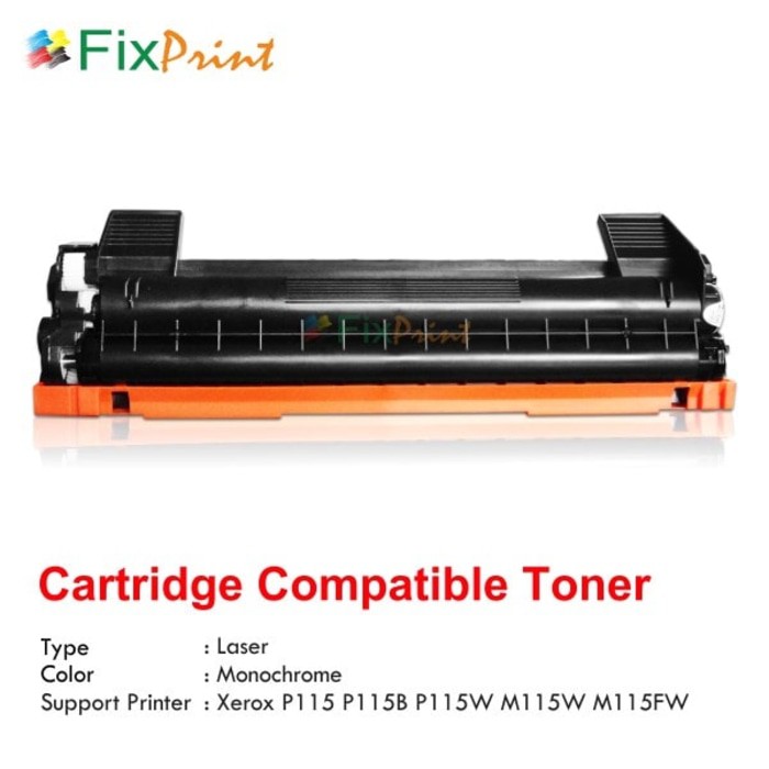 Compatible Cartridge Toner Printer Fuji Xerox CT202137 P115 P115B P115W ...