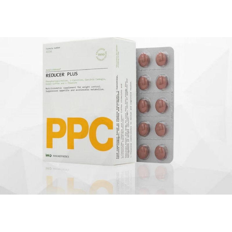 Inno Caps PPC Fat Reducer Suplemen Pelangsing Made in Spain 60 Tabs