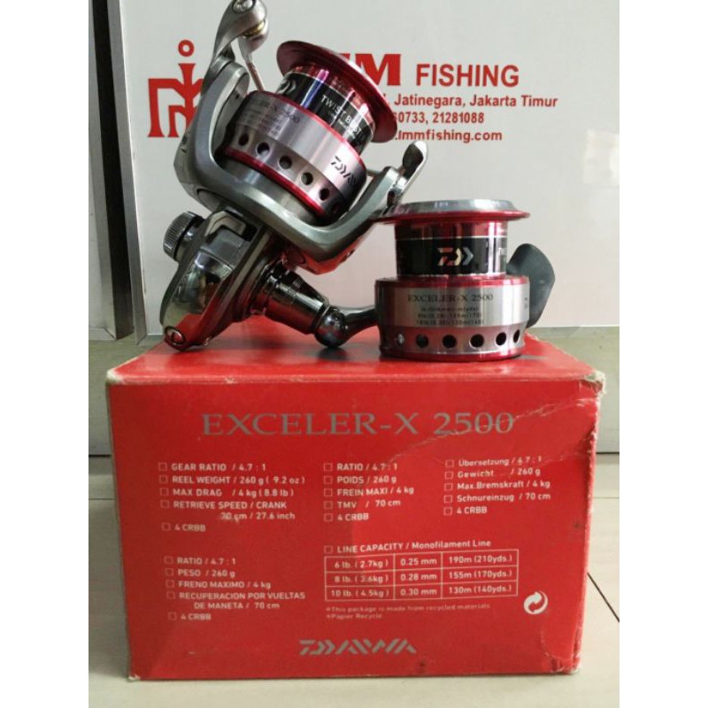Reel Daiwa Exceler-X 2500
