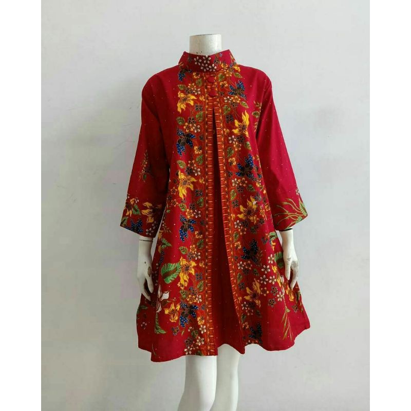 TUNIK BATIK CIBULAN M L XL allside