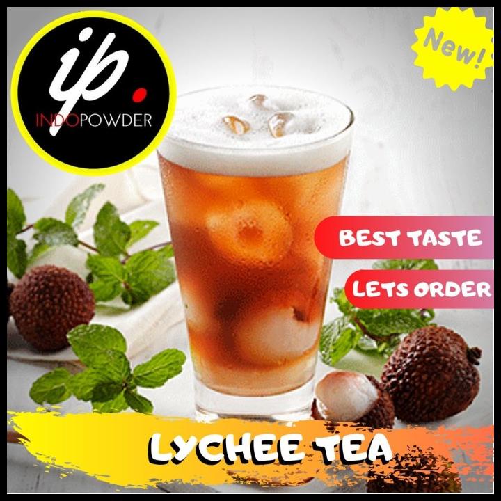 

Bubuk Minuman Leci Tea 1Kg - Bubuk Leci Tea 1Kg - Lychee Tea Powder