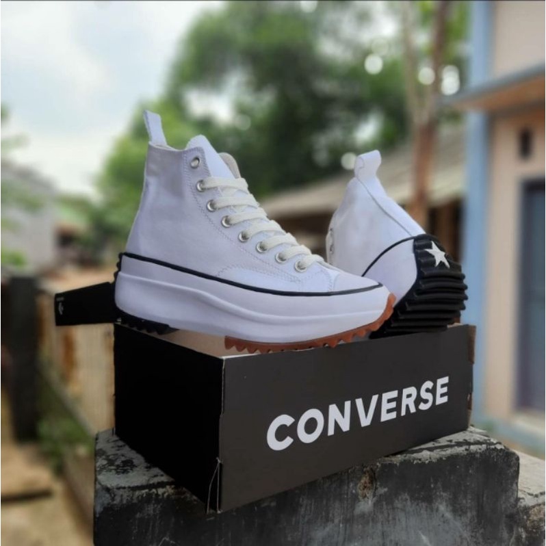 Converse High Run Star Hike Lugged WhiteSize