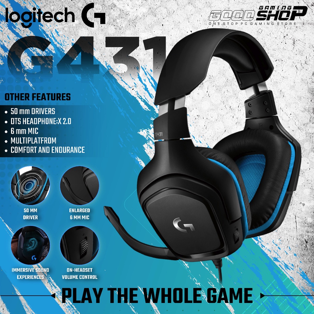 Logitech G431 - Gaming Headset