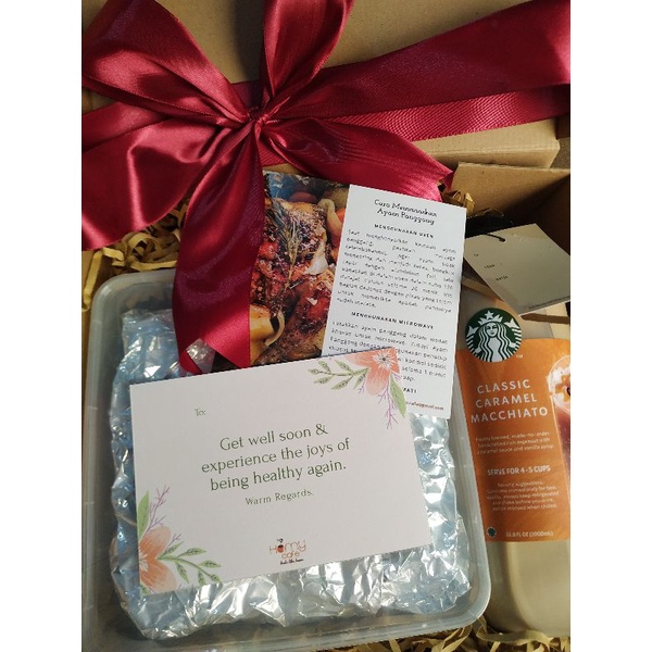 

Get Well Soon Hampers Homy Roasted Chicken with Coffee Milk