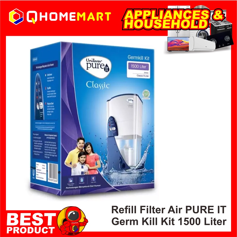 Germ Kill Pure it PureIt 1500 Liter Pemurni Penjernih Air