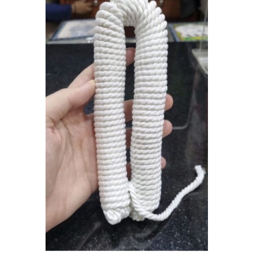 ( grosir)(kodian isi 20)TALI tambang Pramuka putih