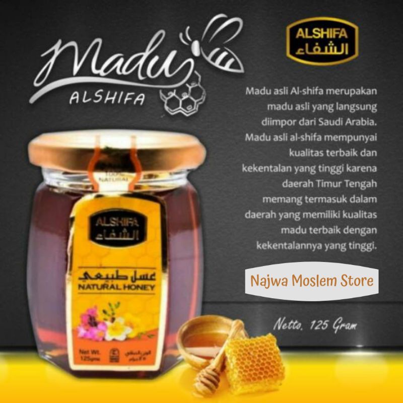 

Madu Al Shifa 125 gram Murni Asli Original