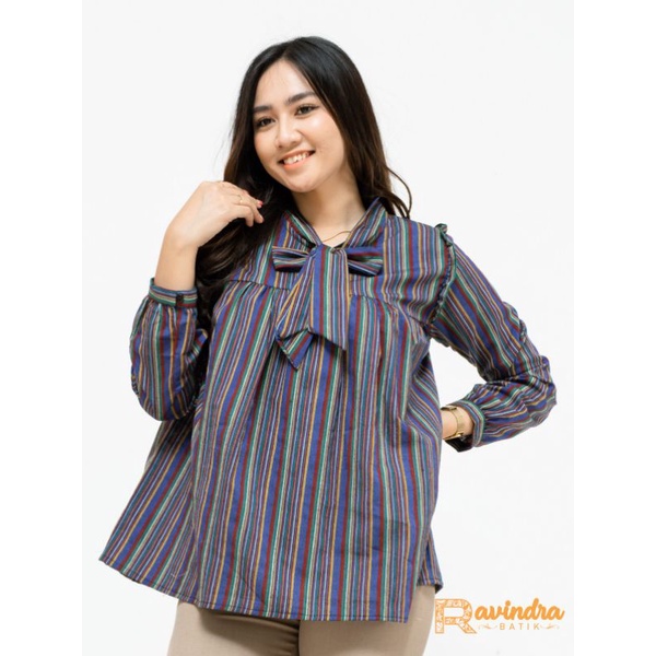 Blouse Lurik Tenun