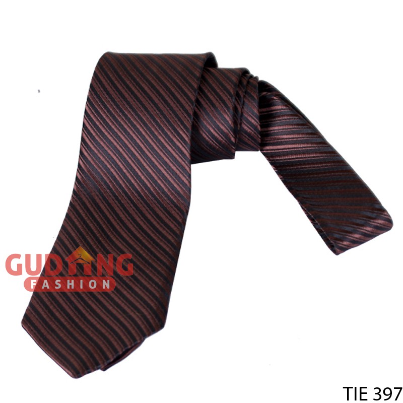 dasi pria formal bermotif salur TIE 397