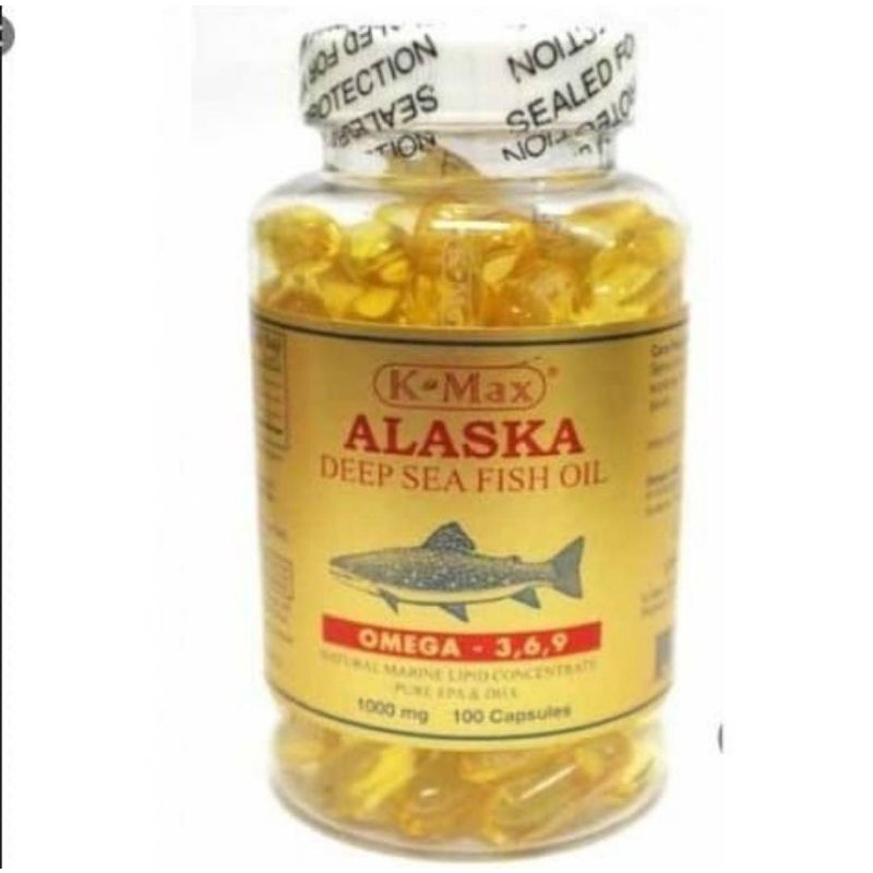 ALASKA DEEP SEA FISH OIL 100 CAPSUL OMEGA 3