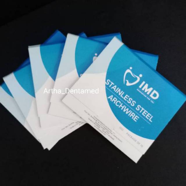 Dental Stainles wire / kawat stainles dental /niti  SS wire IMD isi 10 pcs