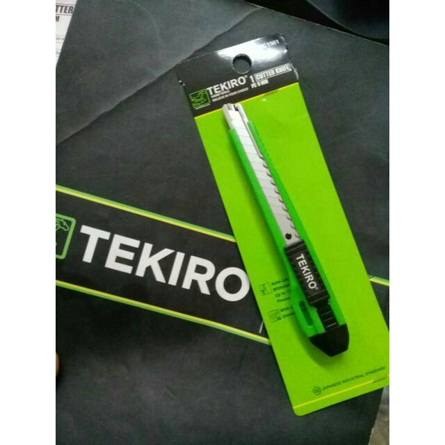 

Pisau Cutter Tekiro 9 mm Kecil Cutter Knife Pisau Kater Tekiro Original Carter