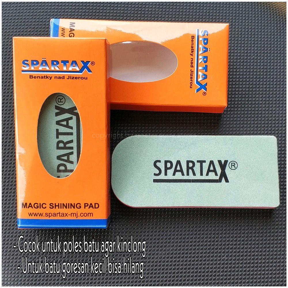 ( ORIGINAL ) SPARTAX MAGIC SHINING PAD Di Jamin