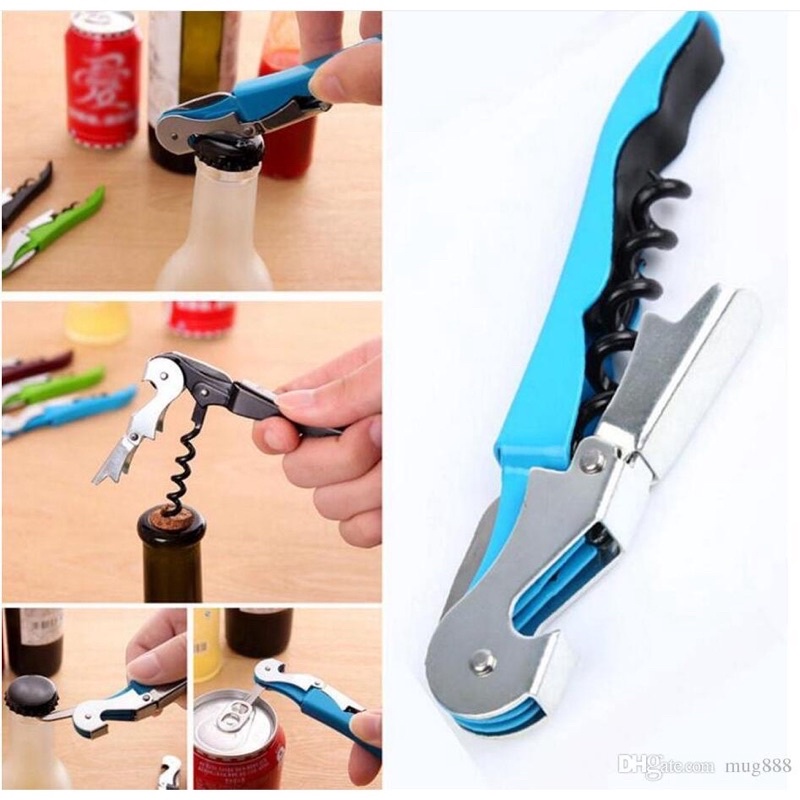 Corkscrew Wine Opener Pembuka Botol Red Wine Capping Tool Screwdriver