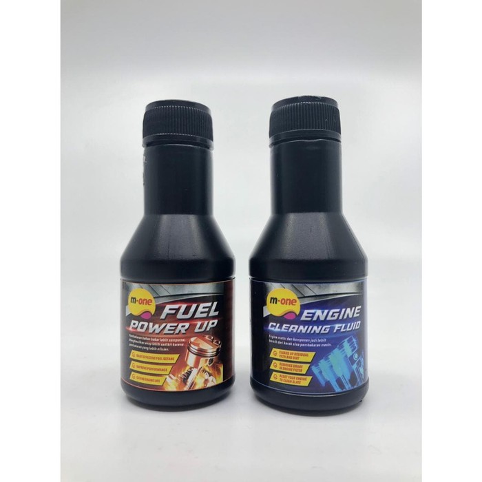 Paket Tune Up Series Power Up plus Engine Cleaning Fluid 60ml [M-One]