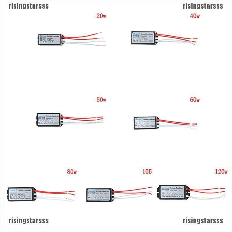 Rsid Lampu halogen Elektronik AC 12V 20W / 40W / 60W / 80W / 105W / 120W / 50W