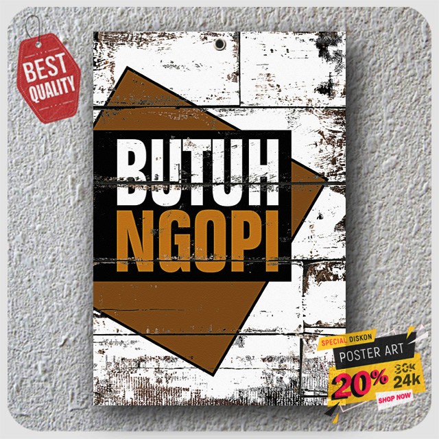 Pajangan Poster - Hiasan dinding - Poster Motivasi - Dekorasi rumah - Wall decor - 203003STA