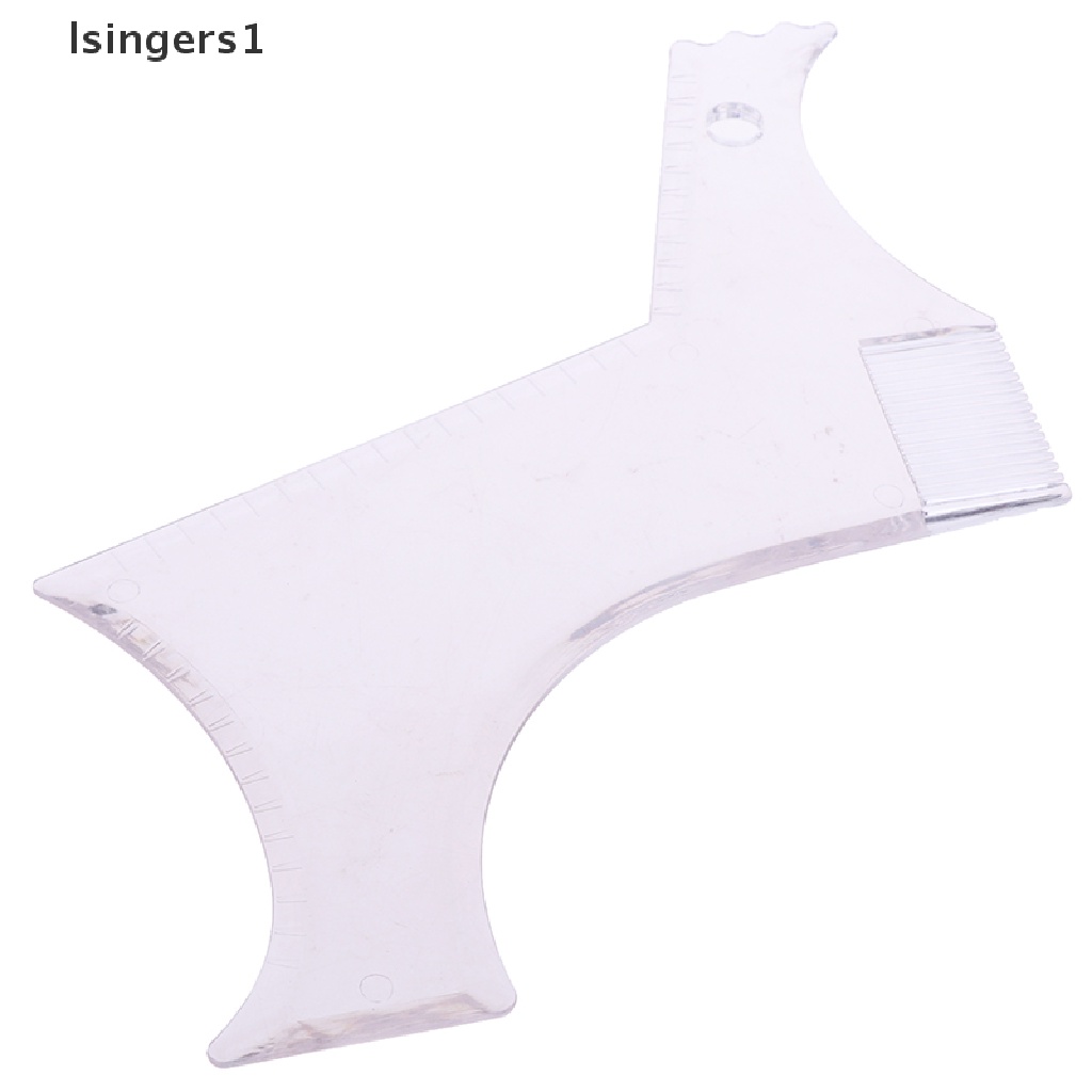 (lsingers1) Sisir Transparan Pembentuk Jenggot Pria