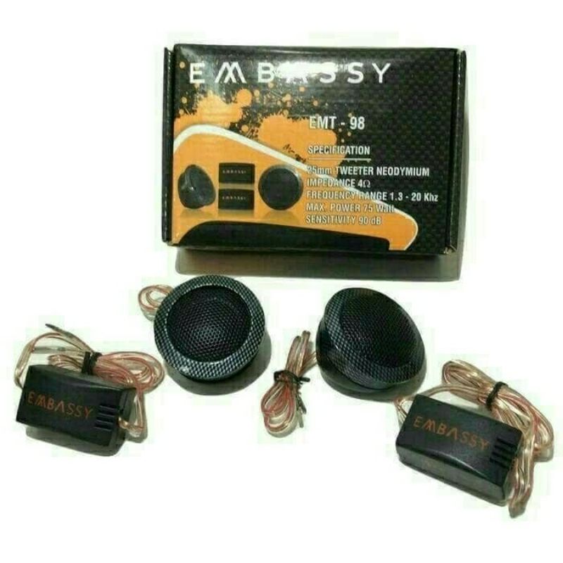 Tweeter mobil Embassy EMT-98 Premium 2 pcs