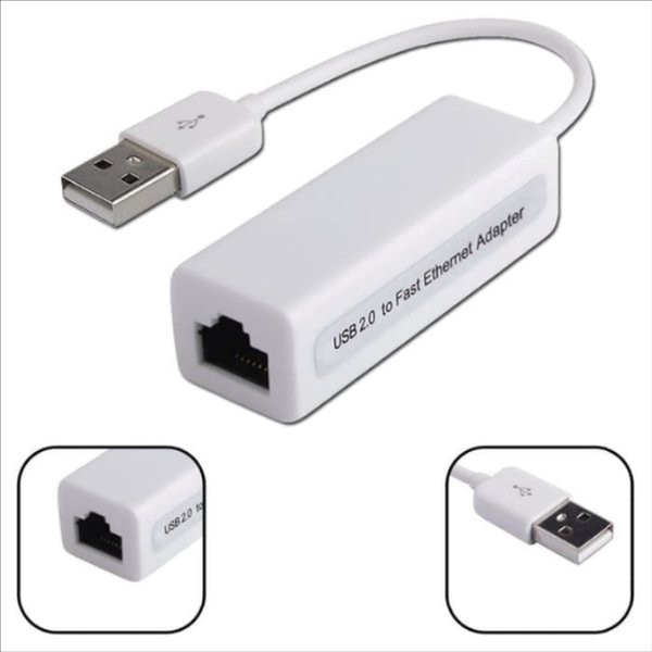 USB LAN Cable CARD ADAPTER / USB Ethernet 2.0 to LAN