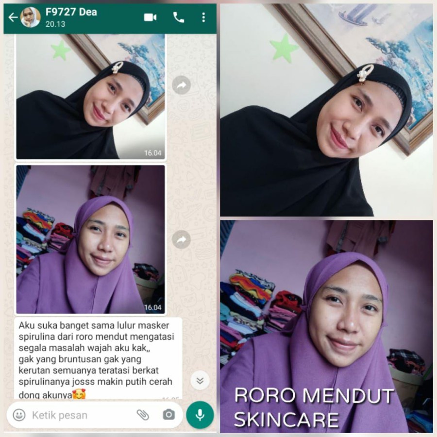 Lulur Spirulina Roro Mendut