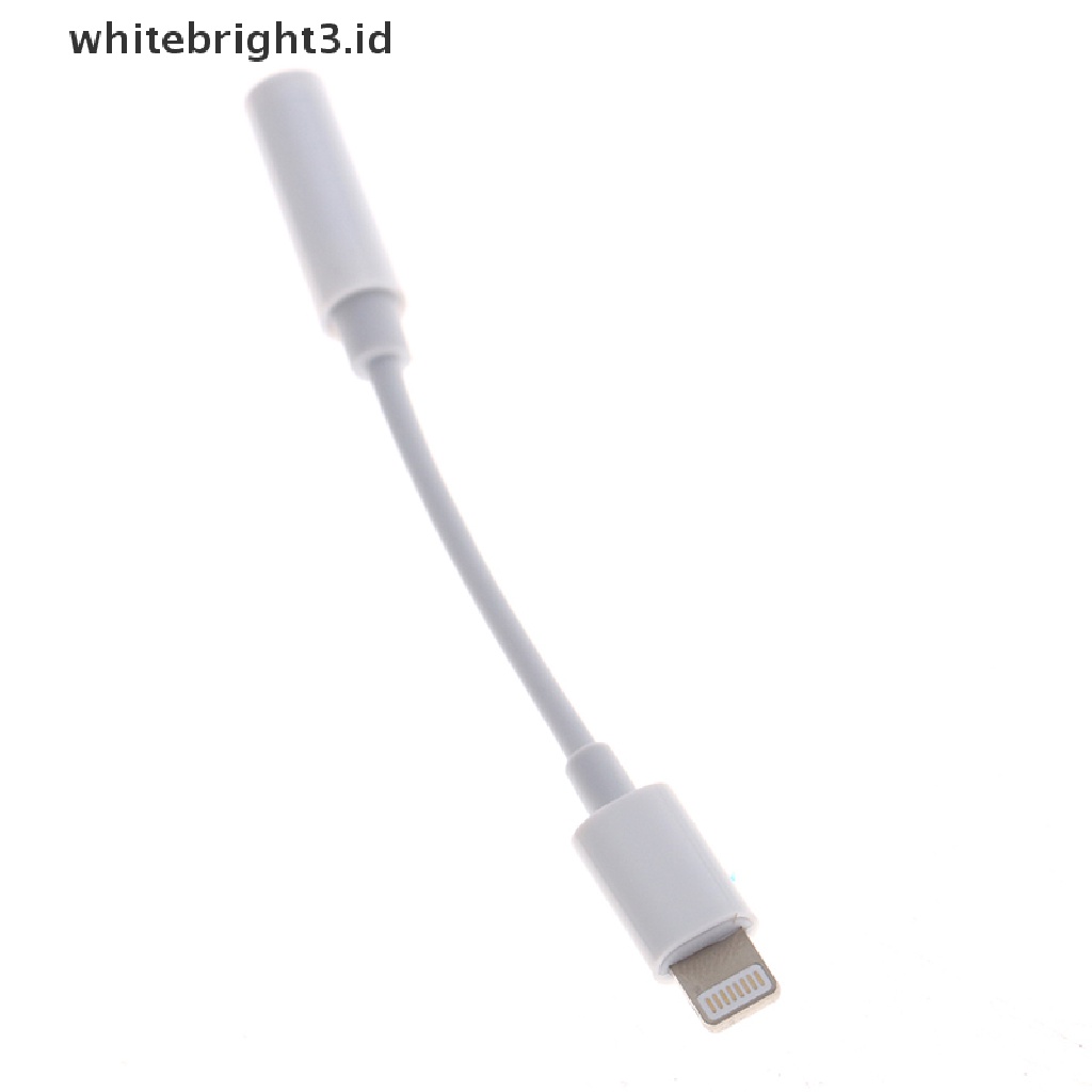 (whitebright3.id) Kabel Adapter Converter Jack Audio Headphone / Earphone Untuk iPhone