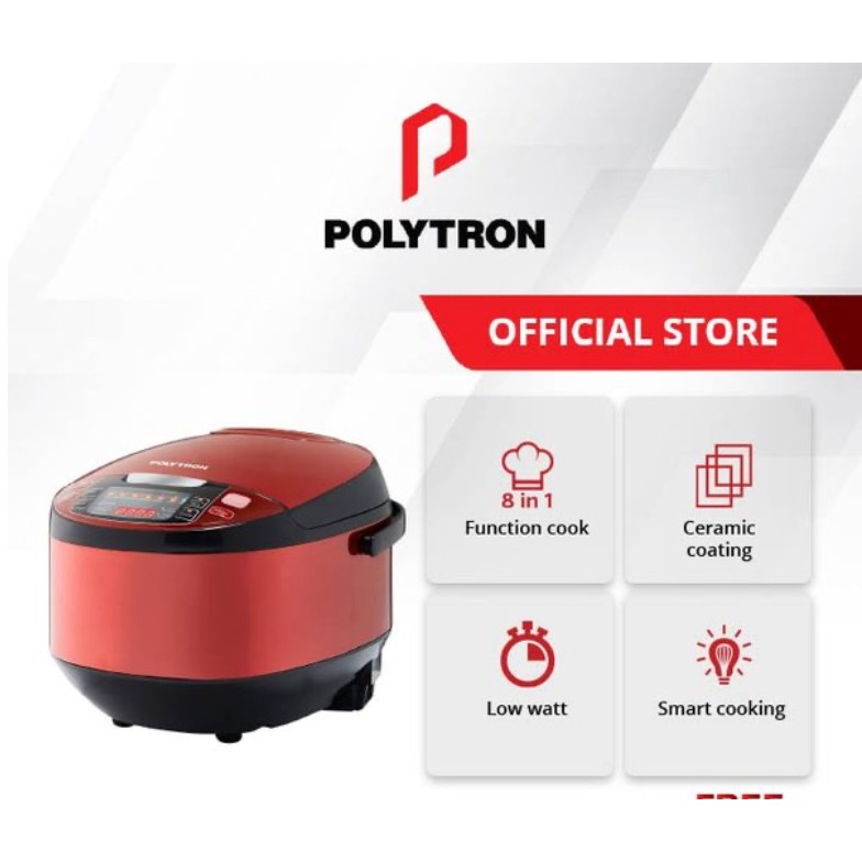 POLYTRON Tiarapot Smart Multi Cooker 2L PRC 1901R