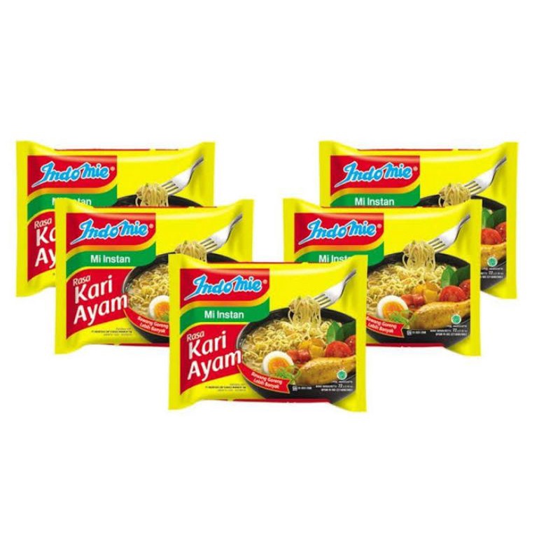 

Mie Indomie Kari Ayam 72 gr