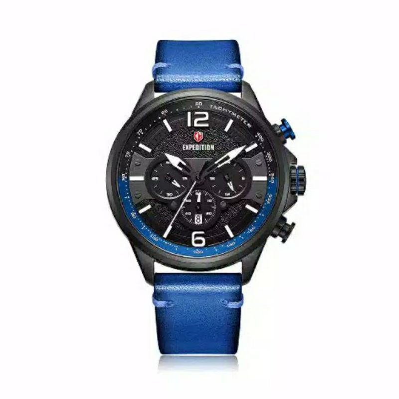 JAM TANGAN PRIA EXPEDITION E 6796 M ORIGINAL BLUE BLACK