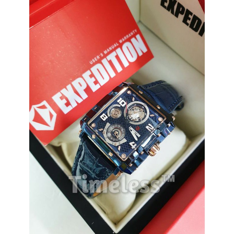 Jam tangan wanita expedition E 6757 M Blue