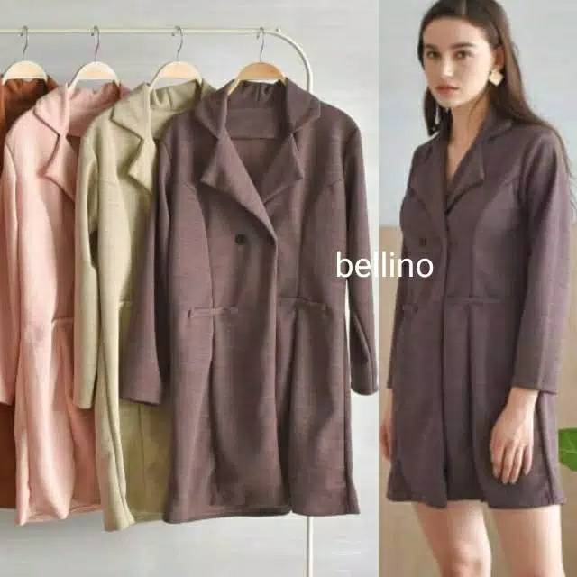 Coat Two Button Woman / Blazer Perempuan Premium Quality Allsize