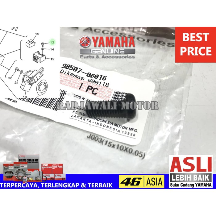 BAUT KIPROK RX KING ASLI ORIGINAL YAMAHA 98507-06016